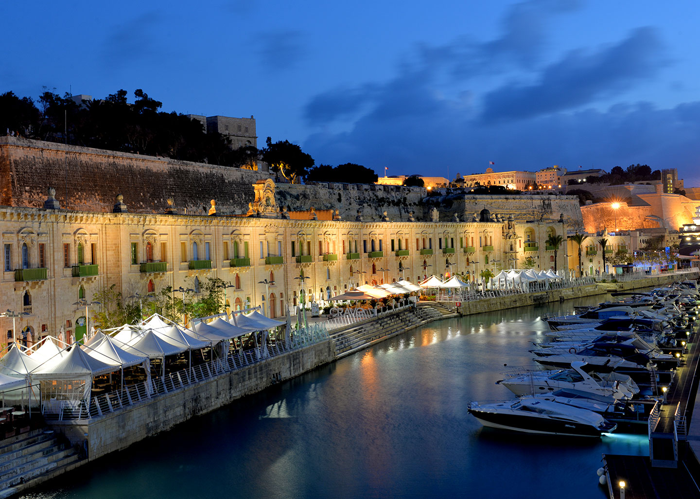 Tender for the Promenade Canopies at Valletta Waterfront