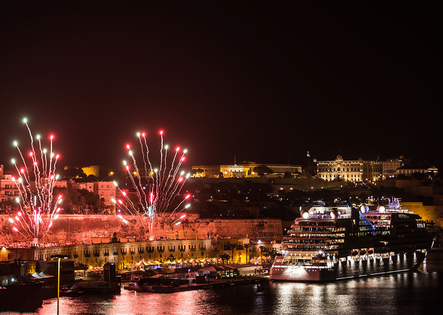 Seabourn names its newest cruise ship in Valletta, Malta