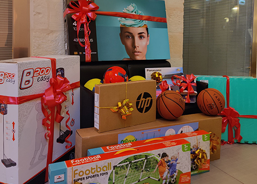 Valletta Cruise Port donates to local children’s homes as part of its annual tradition of giving