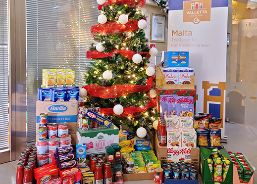  Valletta Cruise Port supports the Foodbank Lifeline Foundation