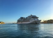 Thanks to strict MSC Cruises health and safety protocol to protect local communities, Valletta Cruise Port welcomes MSC Grandiosa